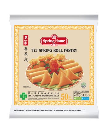 TYJ Springroll Pastry Yellow (50's)